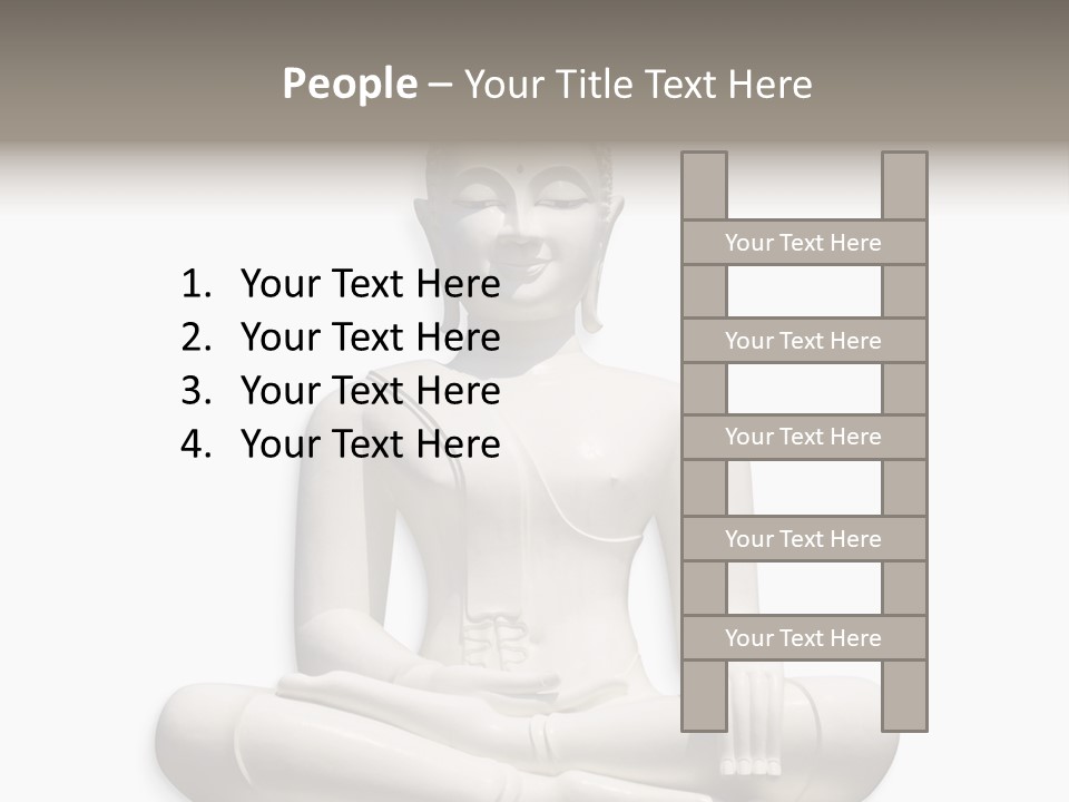 Budha Creed Godhood PowerPoint Template