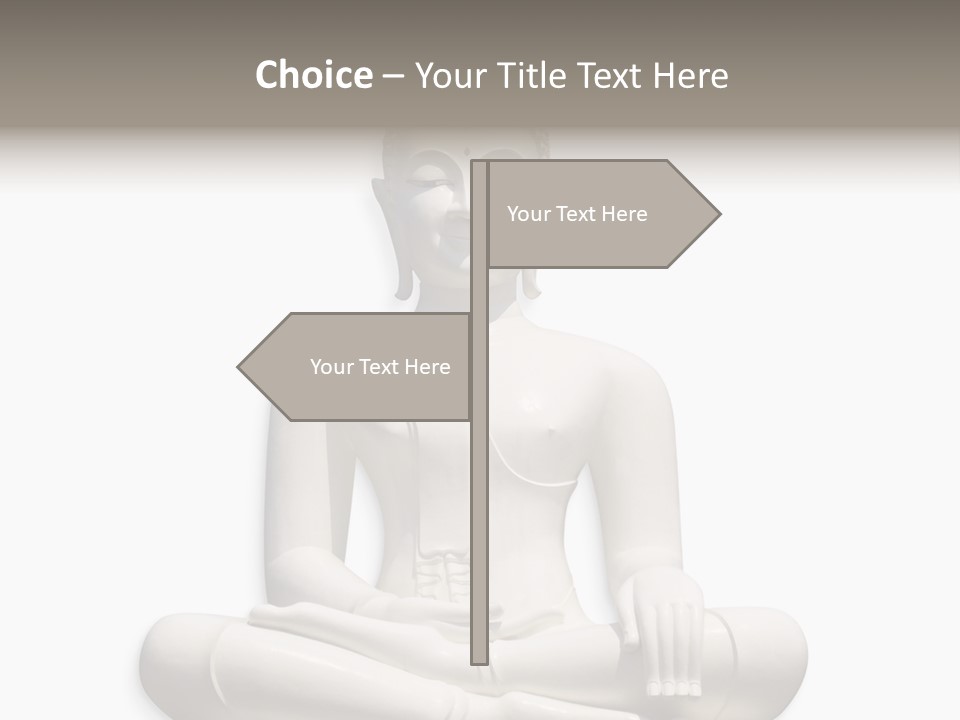 Budha Creed Godhood PowerPoint Template