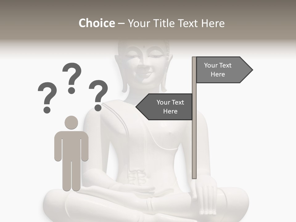 Budha Creed Godhood PowerPoint Template