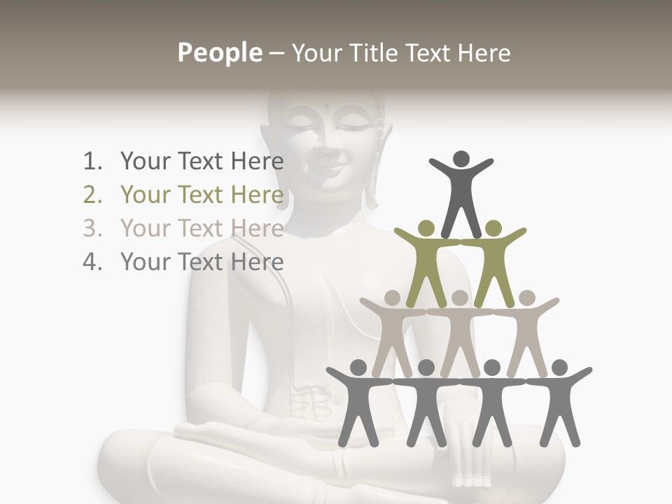 Budha Creed Godhood PowerPoint Template