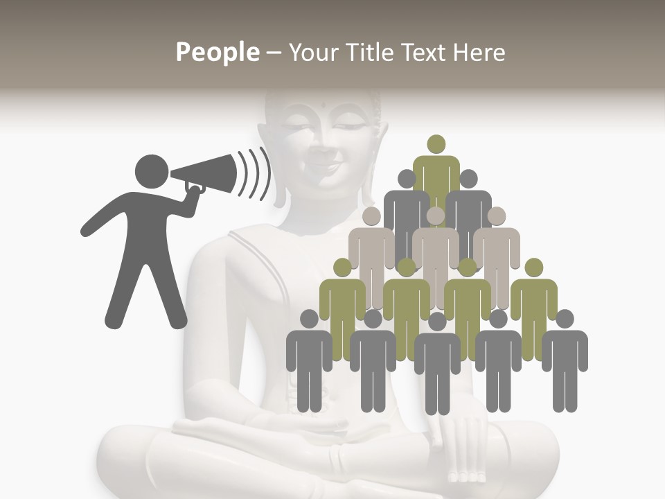 Budha Creed Godhood PowerPoint Template