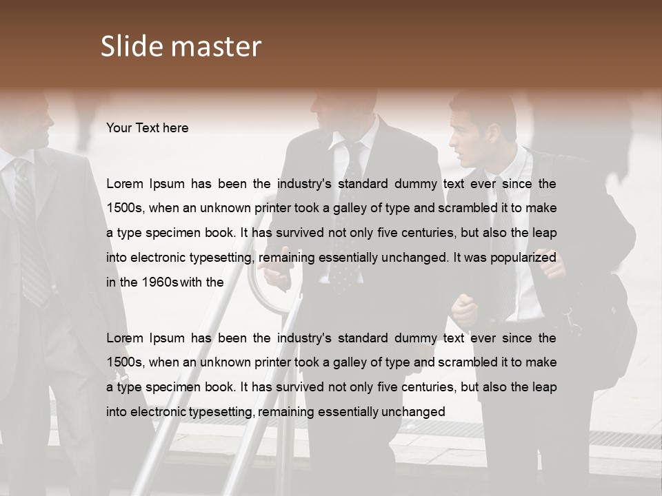 Talking Partners Meeting PowerPoint Template