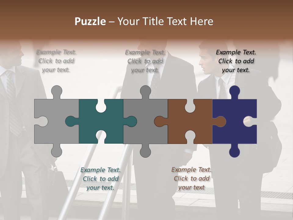 Talking Partners Meeting PowerPoint Template