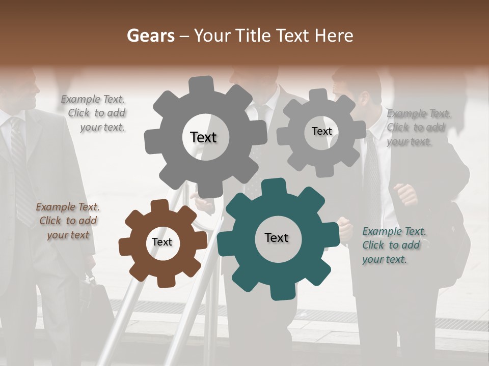 Talking Partners Meeting PowerPoint Template