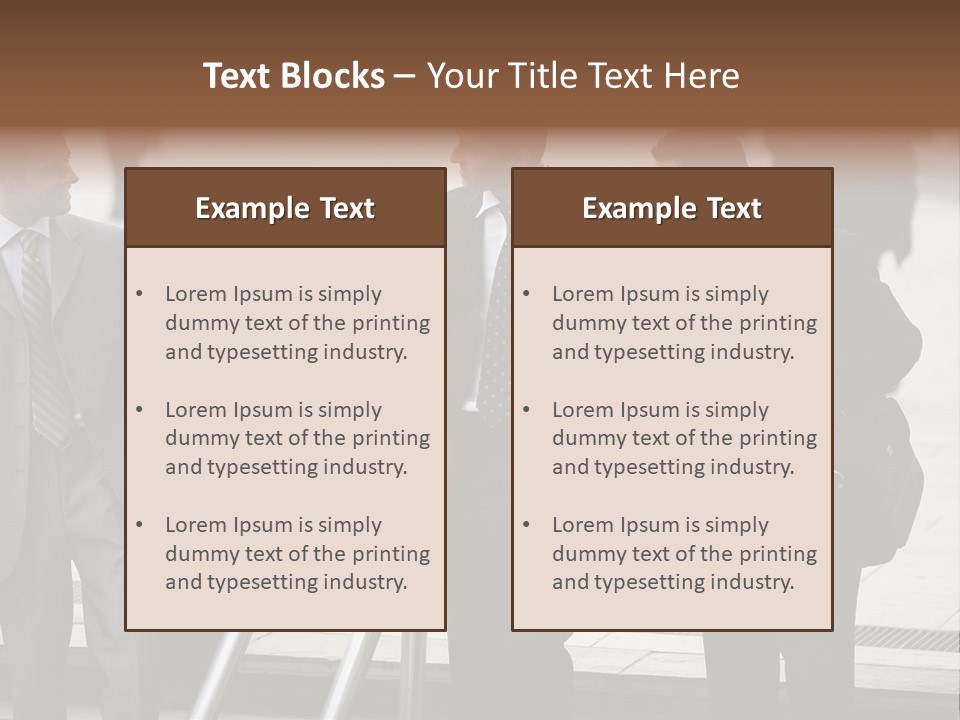 Talking Partners Meeting PowerPoint Template