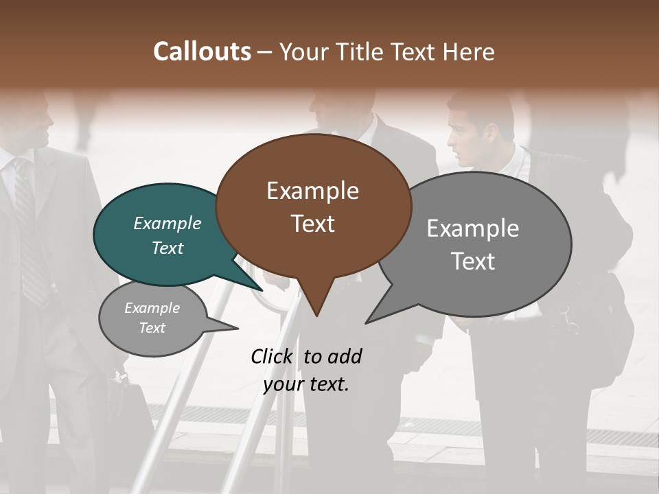 Talking Partners Meeting PowerPoint Template