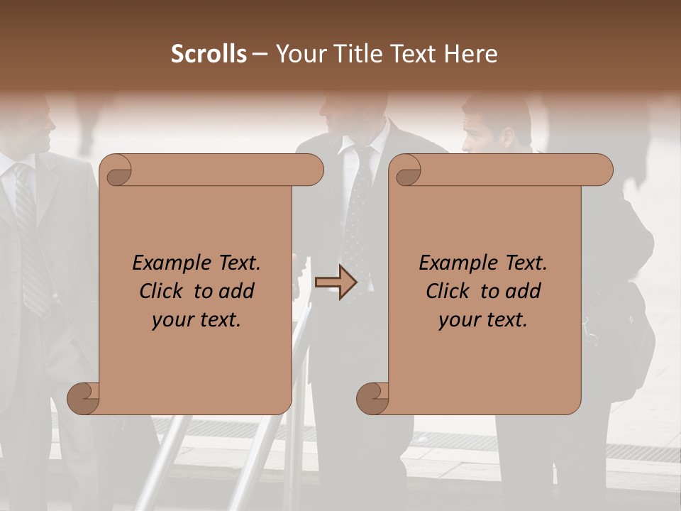 Talking Partners Meeting PowerPoint Template