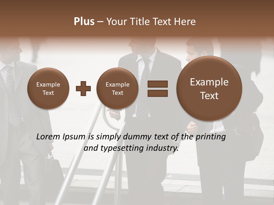 Talking Partners Meeting PowerPoint Template