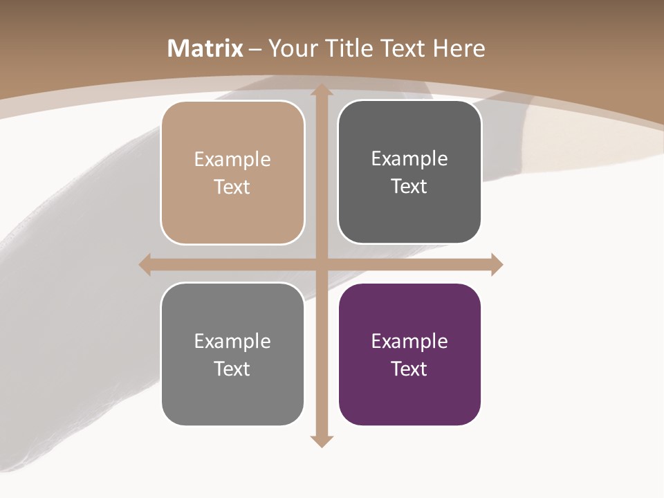Isolated Clipping Chocolate PowerPoint Template