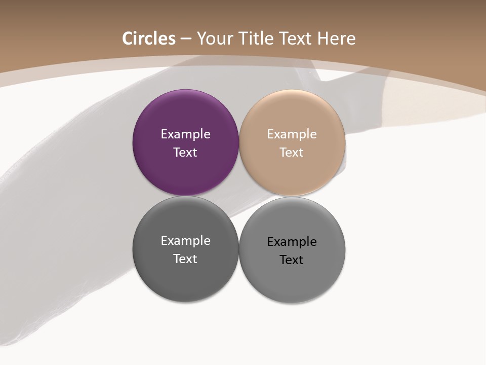 Isolated Clipping Chocolate PowerPoint Template