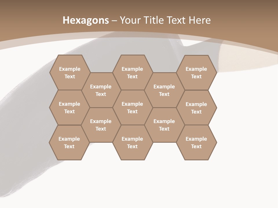 Isolated Clipping Chocolate PowerPoint Template