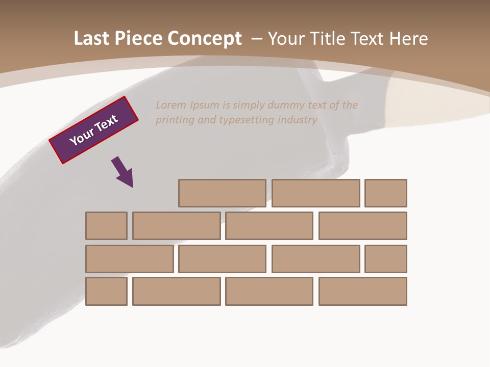 Isolated Clipping Chocolate PowerPoint Template