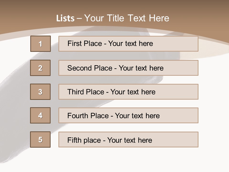 Isolated Clipping Chocolate PowerPoint Template