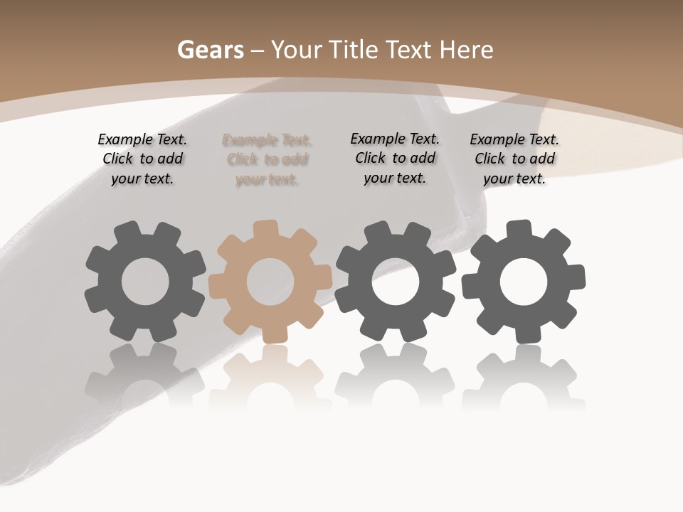 Isolated Clipping Chocolate PowerPoint Template