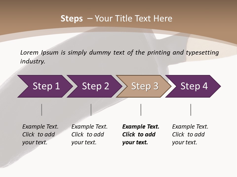 Isolated Clipping Chocolate PowerPoint Template