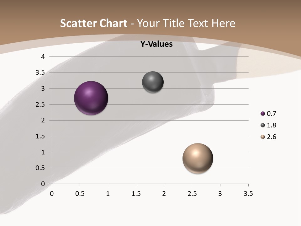 Isolated Clipping Chocolate PowerPoint Template