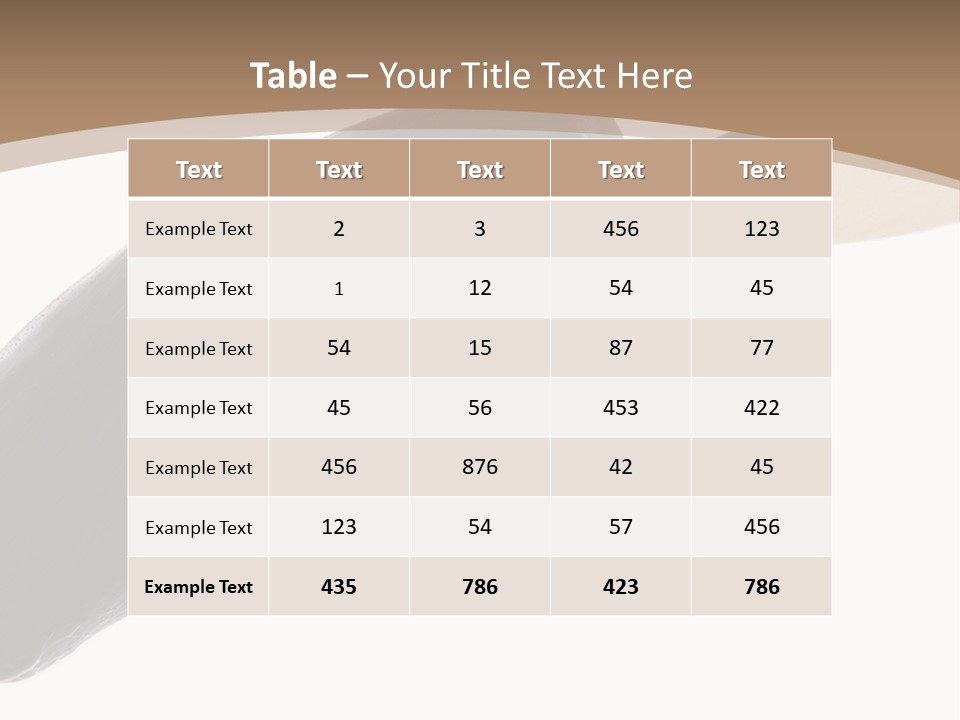 Isolated Clipping Chocolate PowerPoint Template