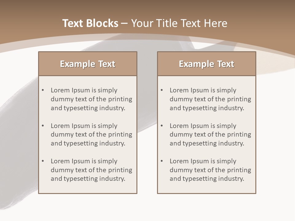 Isolated Clipping Chocolate PowerPoint Template