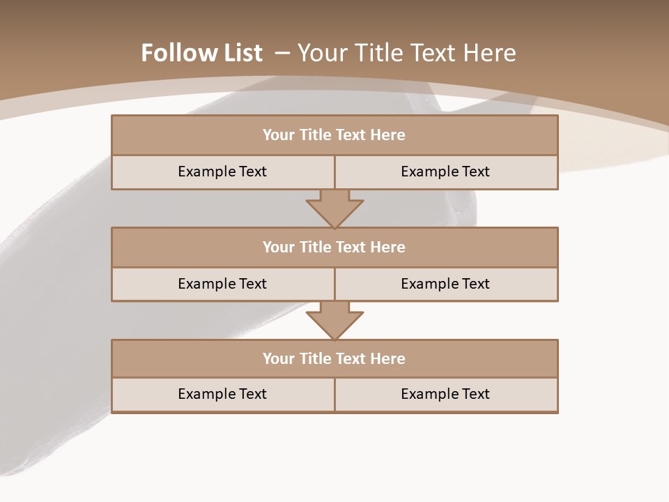 Isolated Clipping Chocolate PowerPoint Template