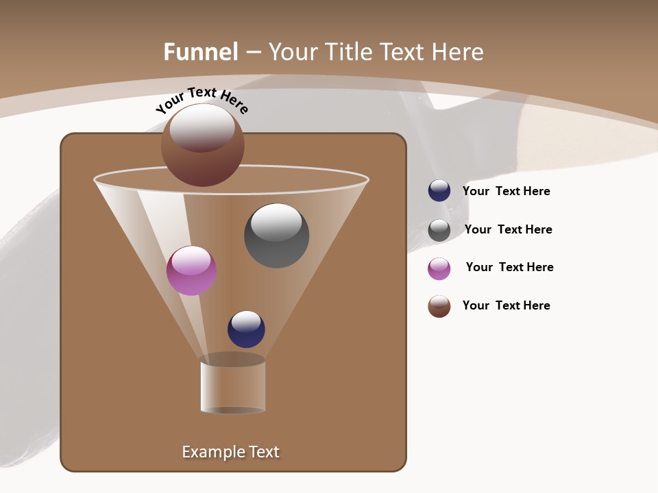 Isolated Clipping Chocolate PowerPoint Template