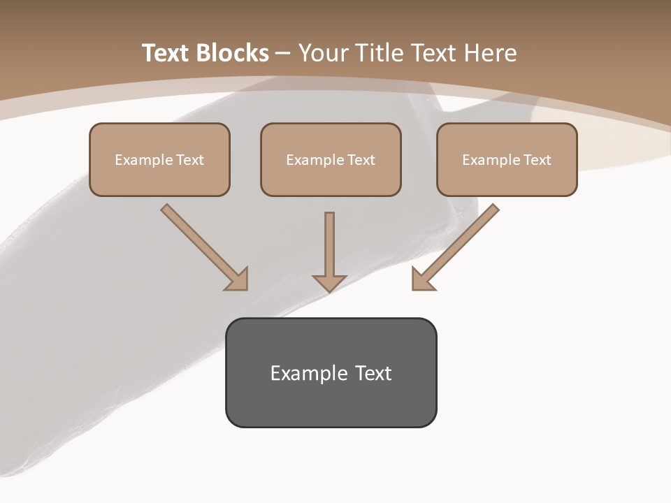 Isolated Clipping Chocolate PowerPoint Template