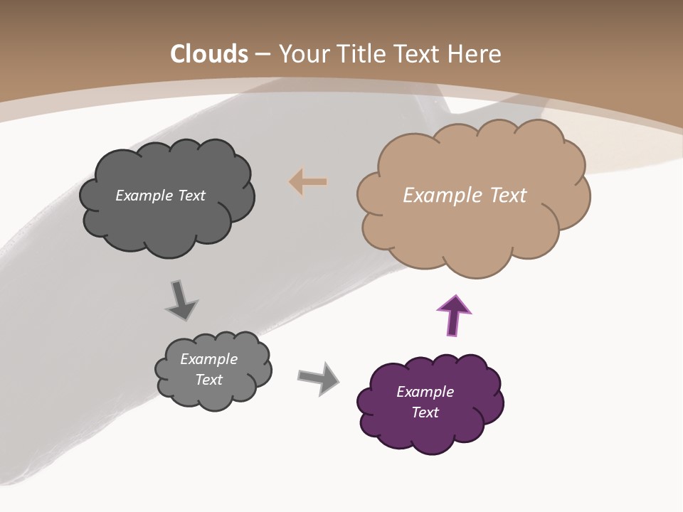 Isolated Clipping Chocolate PowerPoint Template