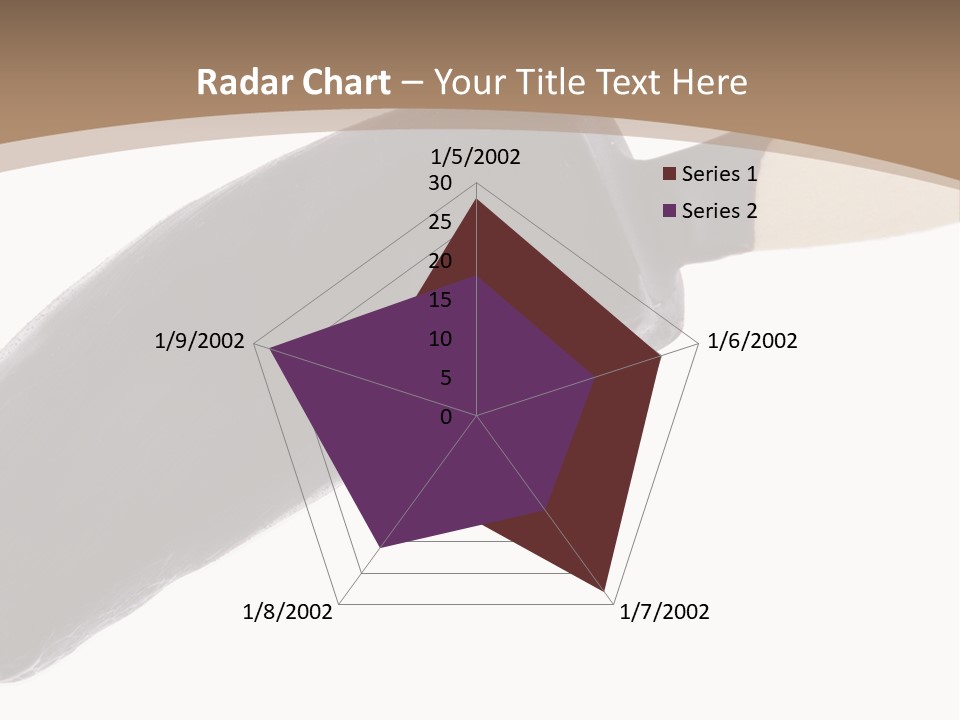 Isolated Clipping Chocolate PowerPoint Template