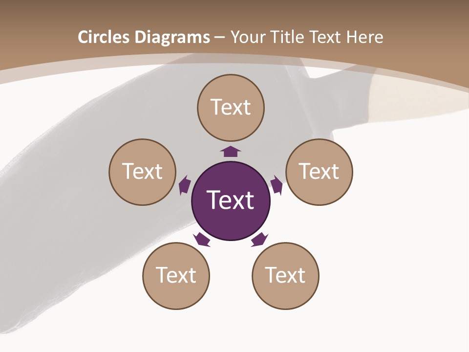 Isolated Clipping Chocolate PowerPoint Template