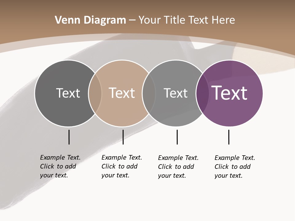 Isolated Clipping Chocolate PowerPoint Template