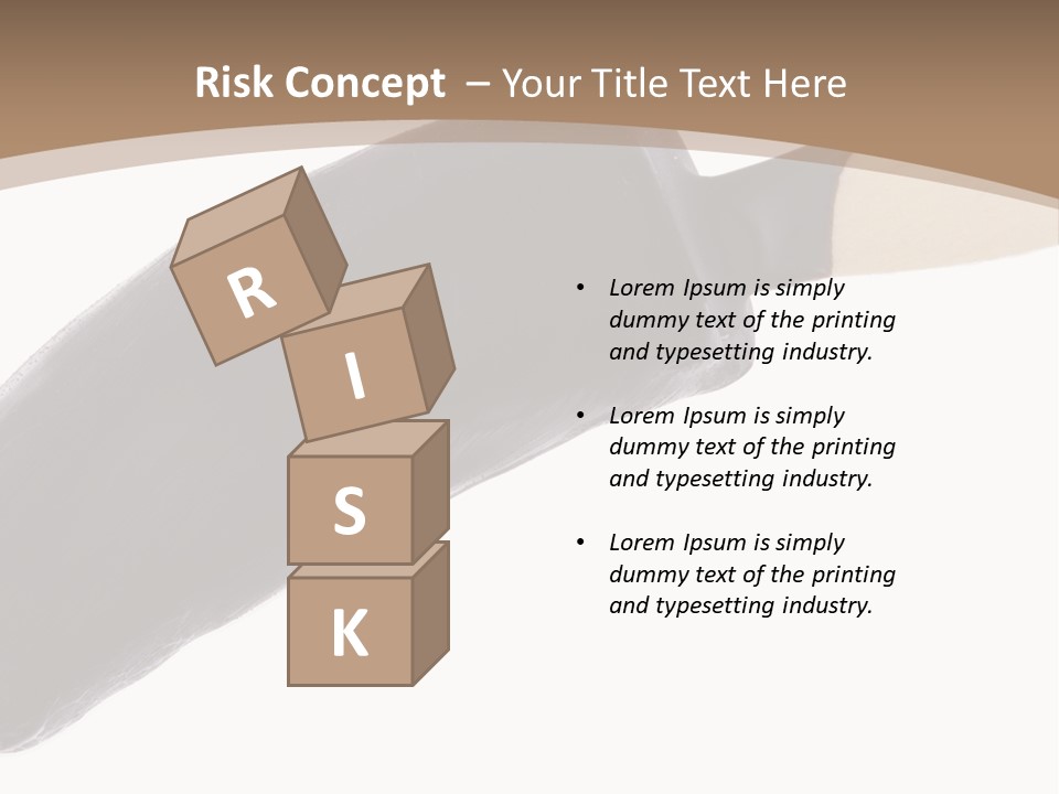 Isolated Clipping Chocolate PowerPoint Template