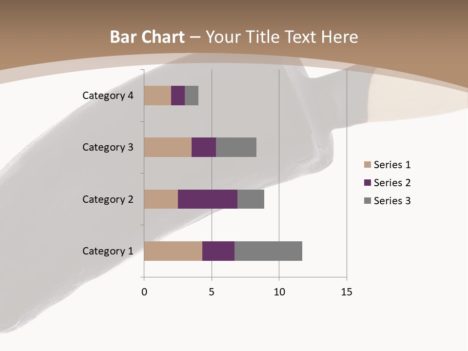 Isolated Clipping Chocolate PowerPoint Template