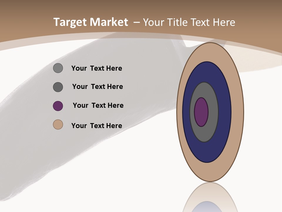 Isolated Clipping Chocolate PowerPoint Template