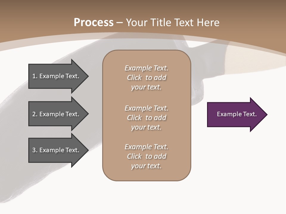 Isolated Clipping Chocolate PowerPoint Template