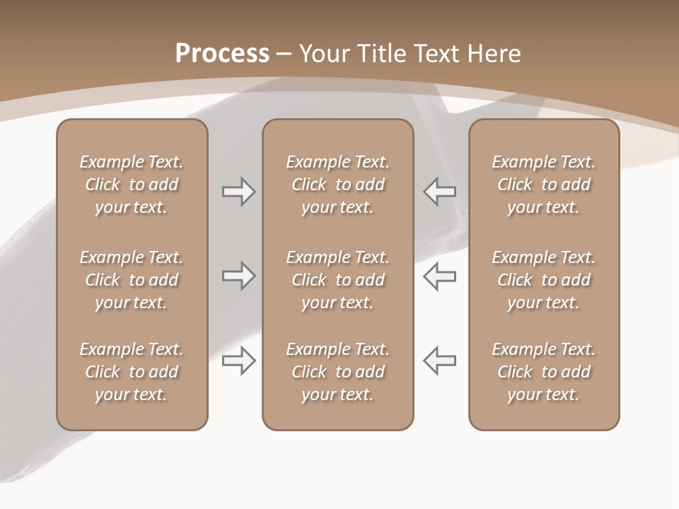 Isolated Clipping Chocolate PowerPoint Template