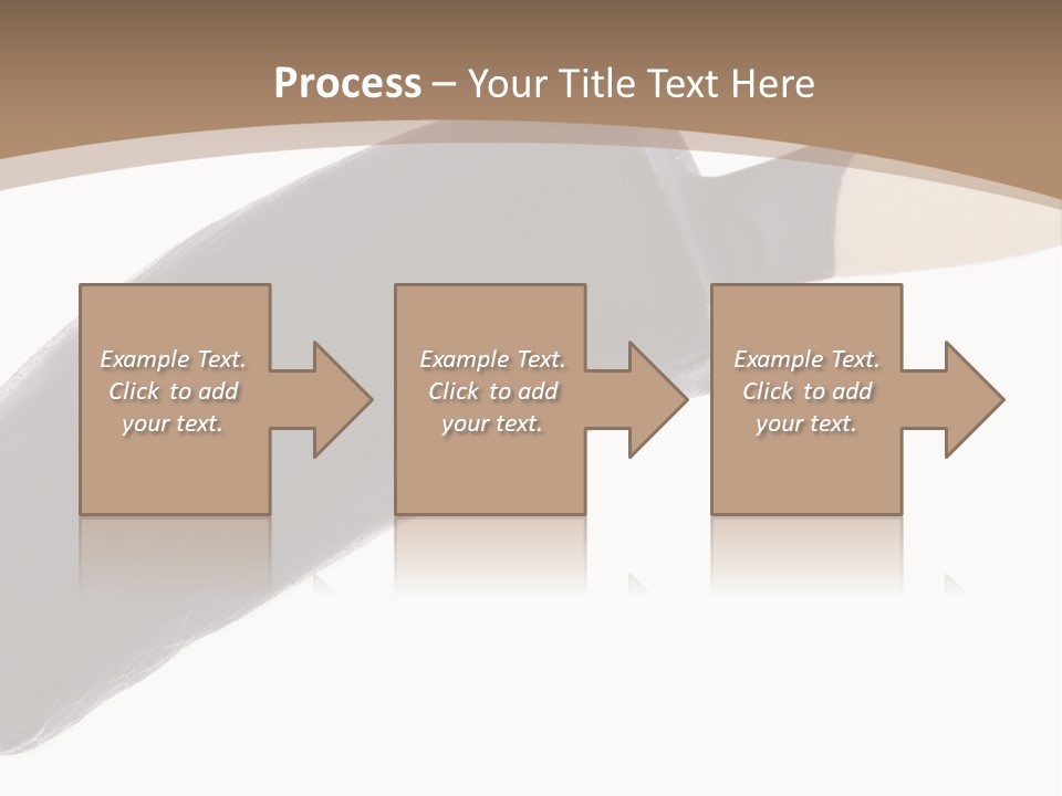 Isolated Clipping Chocolate PowerPoint Template