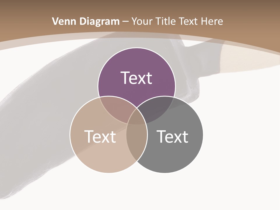 Isolated Clipping Chocolate PowerPoint Template