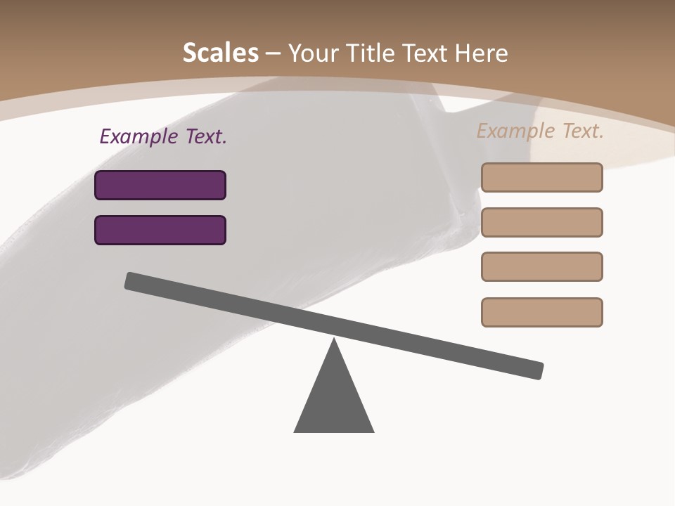 Isolated Clipping Chocolate PowerPoint Template