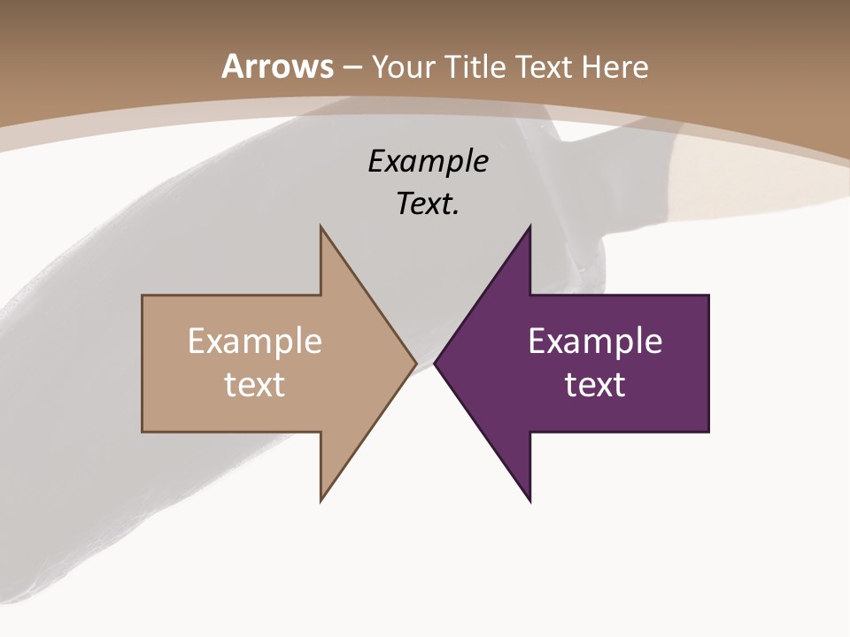 Isolated Clipping Chocolate PowerPoint Template
