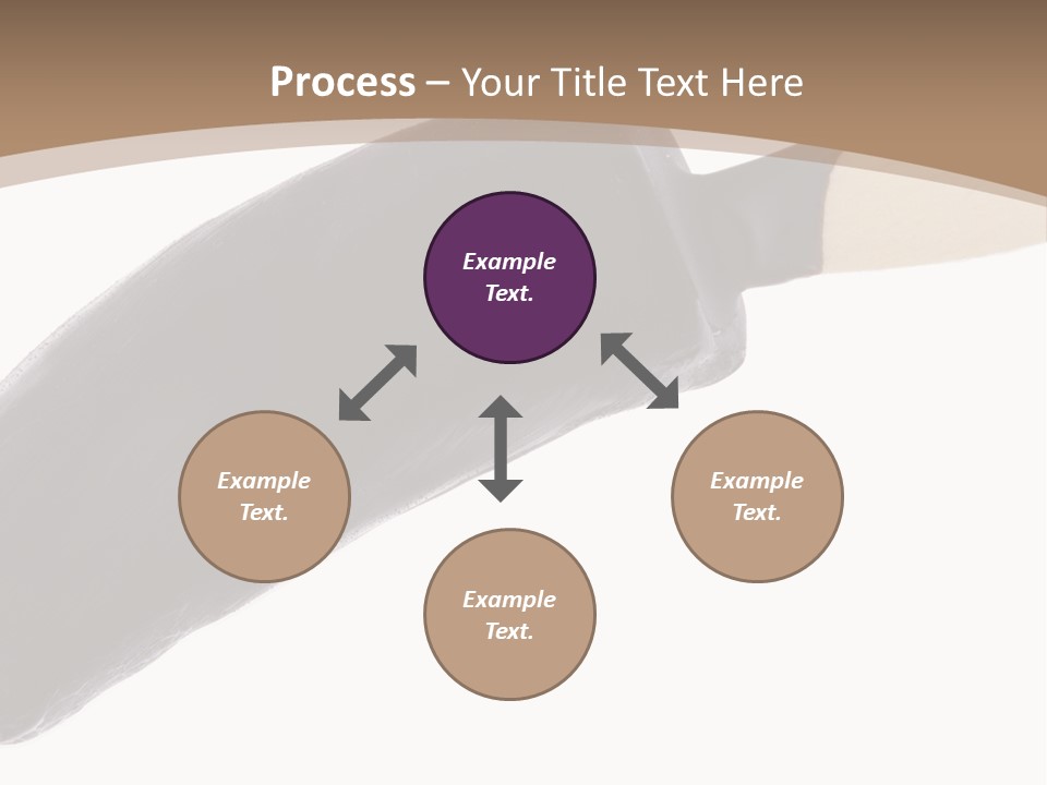 Isolated Clipping Chocolate PowerPoint Template