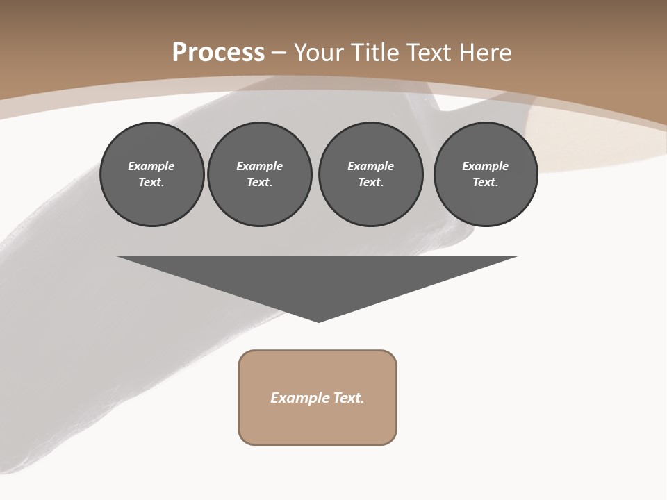 Isolated Clipping Chocolate PowerPoint Template