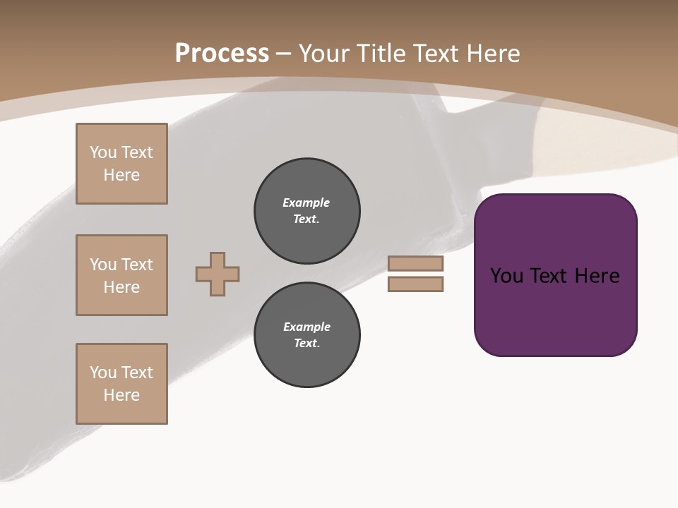 Isolated Clipping Chocolate PowerPoint Template