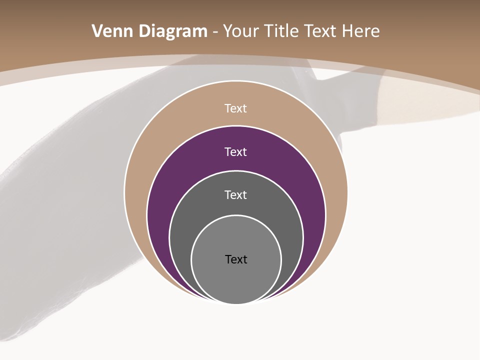Isolated Clipping Chocolate PowerPoint Template