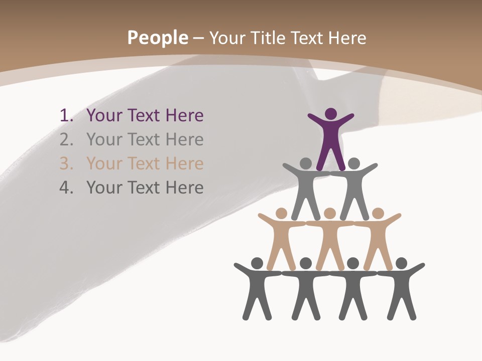 Isolated Clipping Chocolate PowerPoint Template