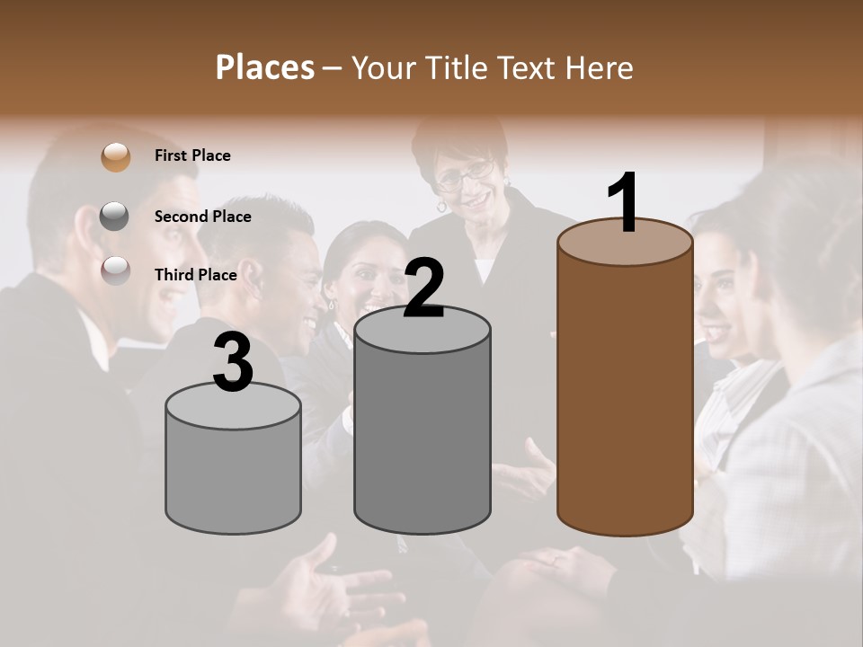 Discussing Audience Diverse PowerPoint Template