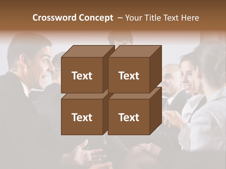 Discussing Audience Diverse PowerPoint Template