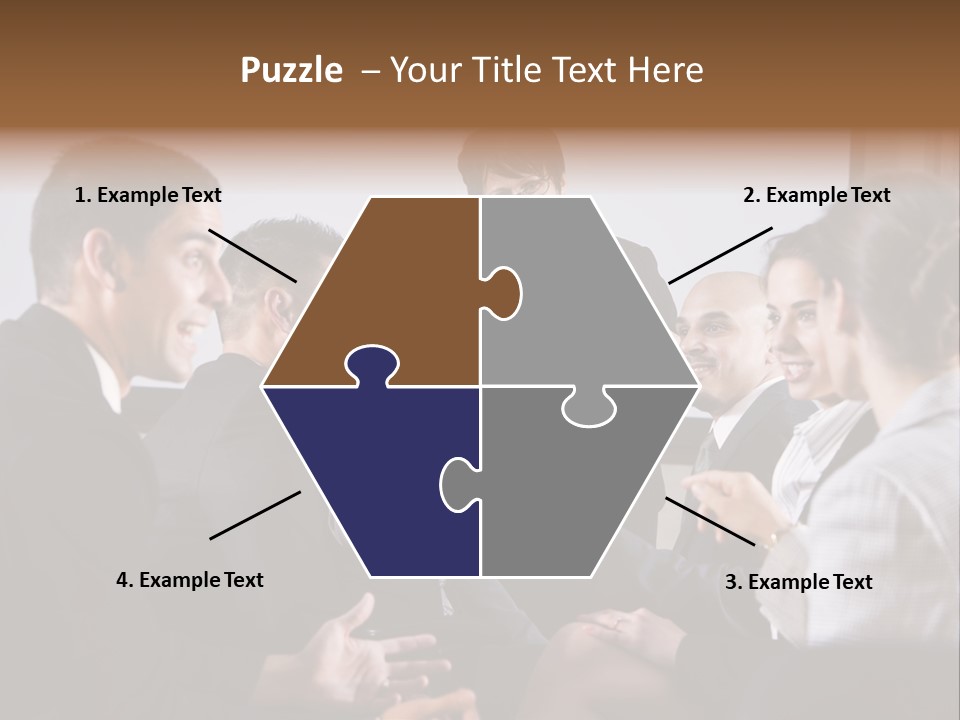 Discussing Audience Diverse PowerPoint Template