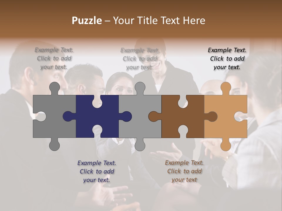 Discussing Audience Diverse PowerPoint Template