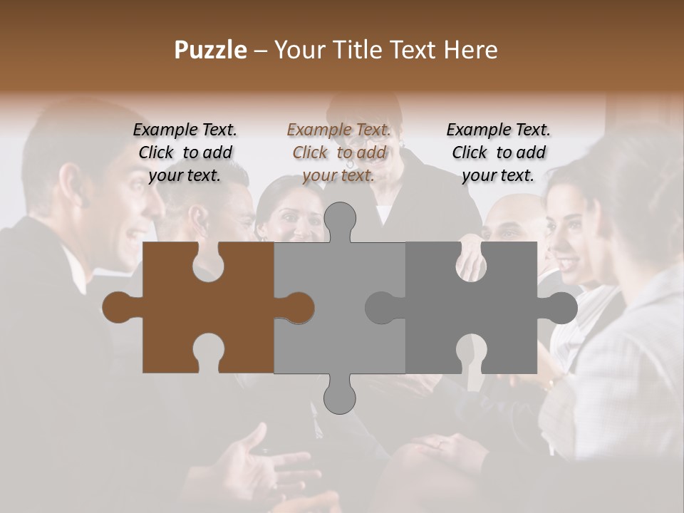 Discussing Audience Diverse PowerPoint Template