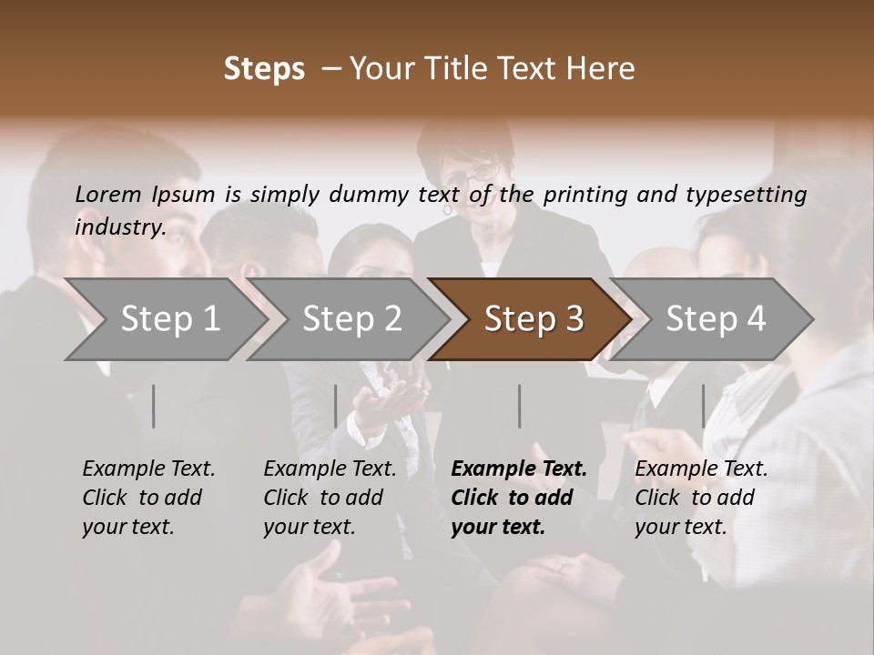 Discussing Audience Diverse PowerPoint Template