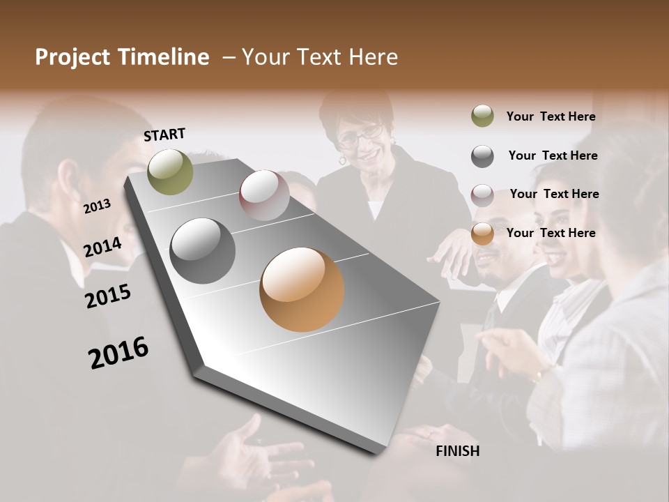 Discussing Audience Diverse PowerPoint Template